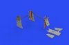 Eduard 648700 F-4B undercarriage legs BRONZE TAMIYA 1/48
